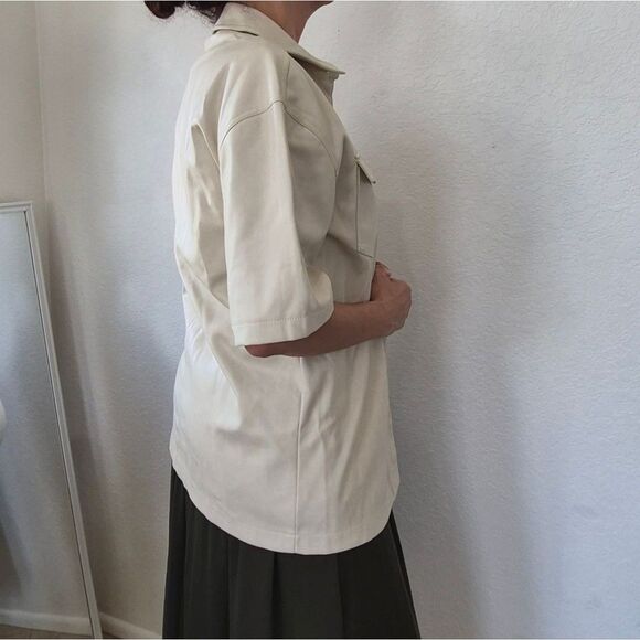 7 for all Mankind, Faux leather, Shacket - Picture 10 of 12